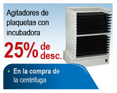 agitadores de plaquetas con incubadora en promocion