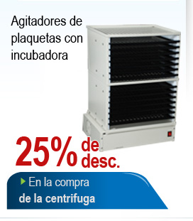 Agitadores de plaquetas con incubadora en promocion